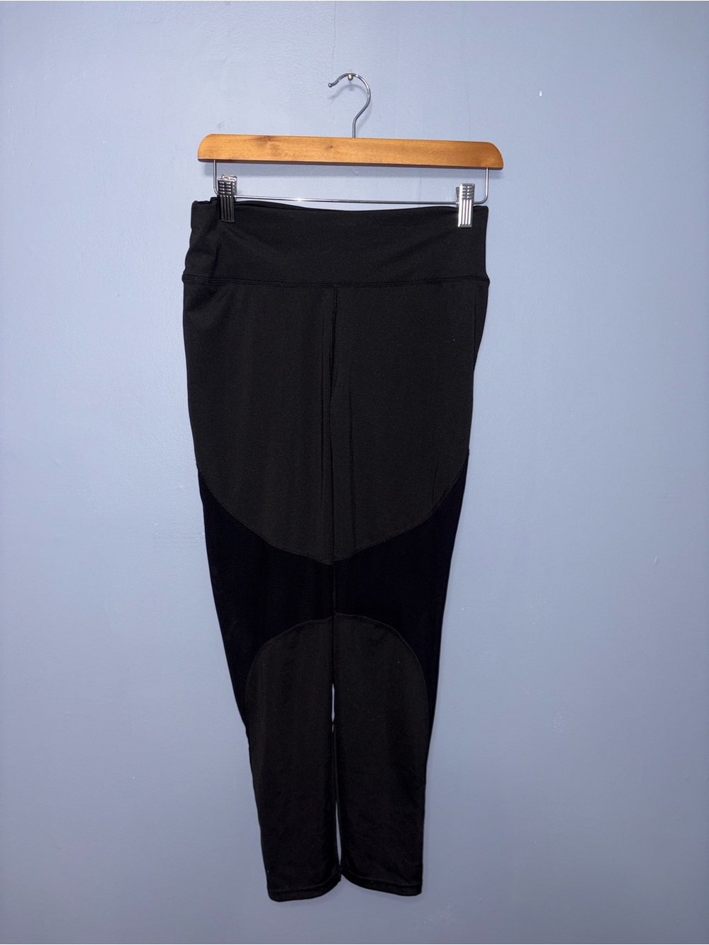 Black Mesh Leggings | Size Large